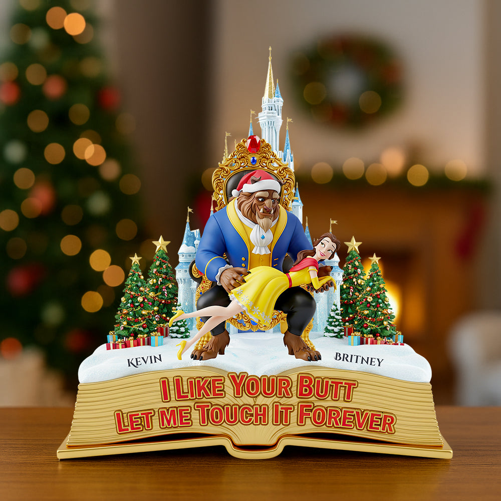 Touch Of Love Christmas Acrylic Plaque Personalized Gifts For Couple 01NADT160925