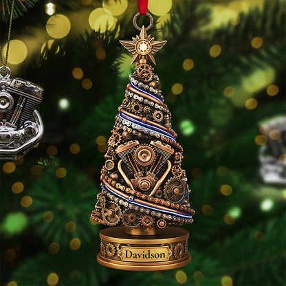 Personalized Gifts For Mechanic Christmas Ornament 03tota250925 - Ornament - GoDuckee