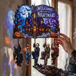 Scary Villain Suncatcher Ornament - Personalized Gift For Halloween 02tyqn200826