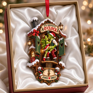 Cheeky Lovers Christmas Ornament - Personalized Gifts For Couple 04HATN240926