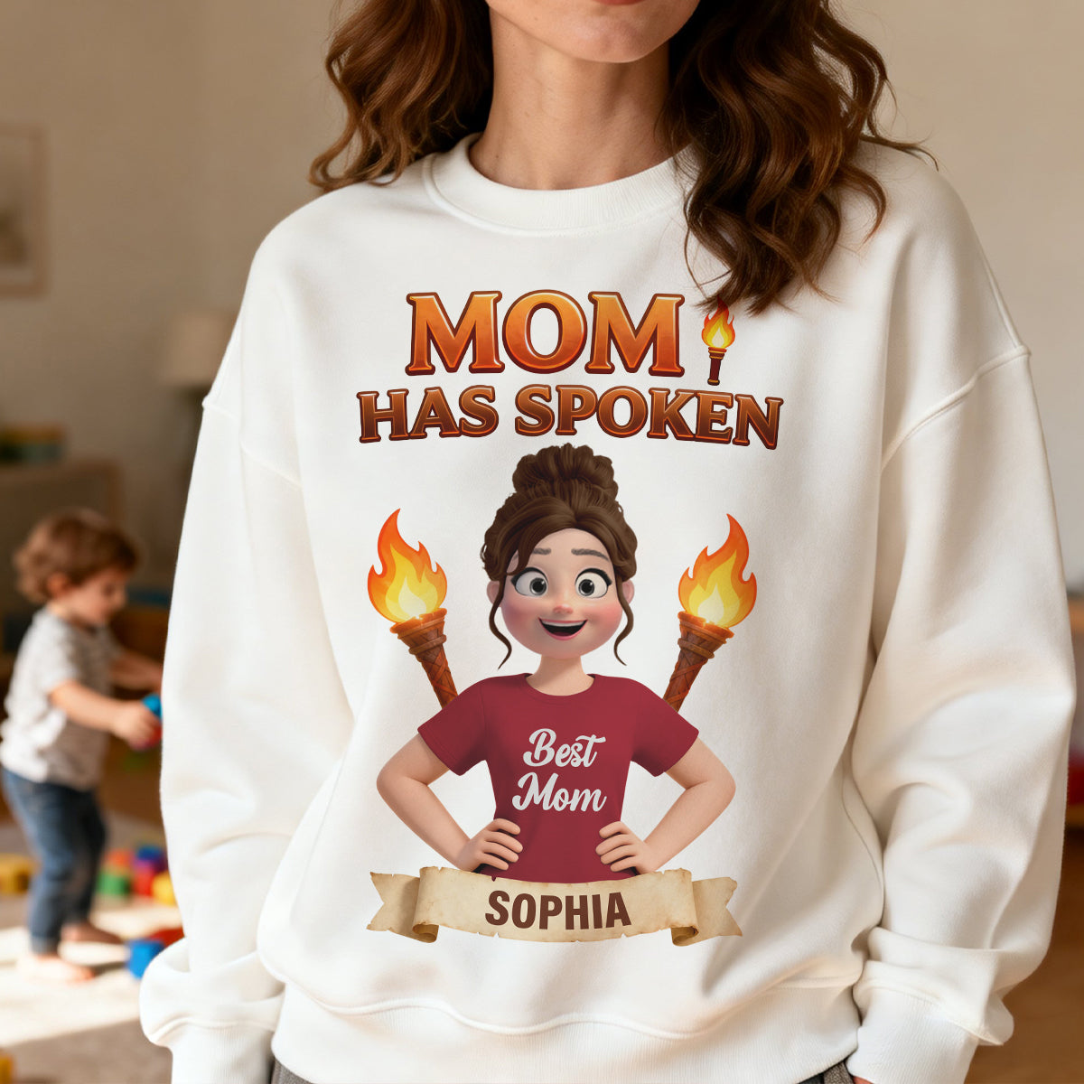 Mom Has Spoken Shirt - Personalized Gifts For Mom 04hutn230226