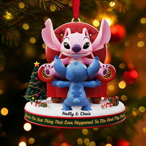 Personalized Gifts For Christmas, Funny Couple Acrylic Ornament 05ohta220925
