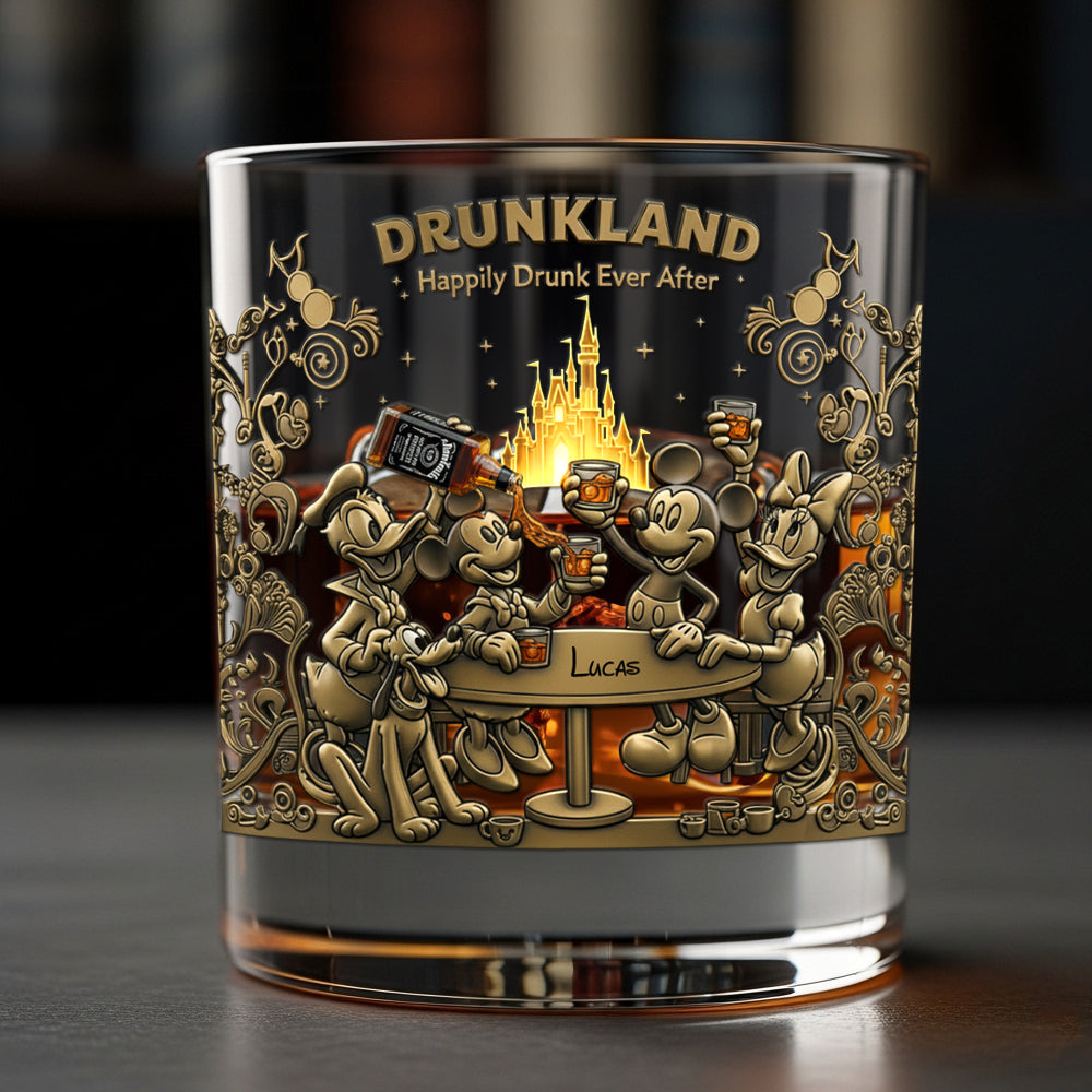 Drunkland Glass Mug - Personalized Gifts For Fans 02OHTN060925