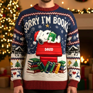 Cute Character Ugly Sweater Personalized Christmas Gifts For Book Lovers 07patn051125