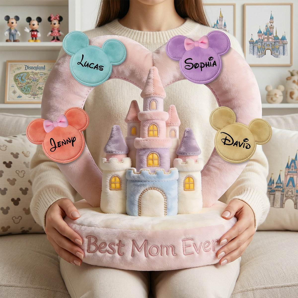 Best Mom Ever Pillow - Personalized Mother's Day Gifts 01NATN260326
