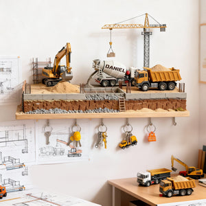 Construction Acrylic Key Hanger - Personalized Gifts For Construction Workers 05hylu150126