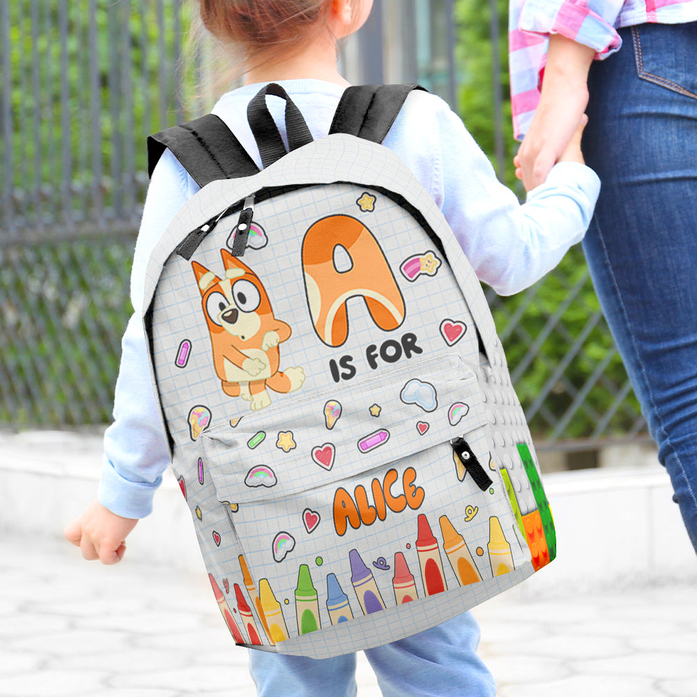 Personalized Gifts For Kid Backpack 03natn270624-Homacus