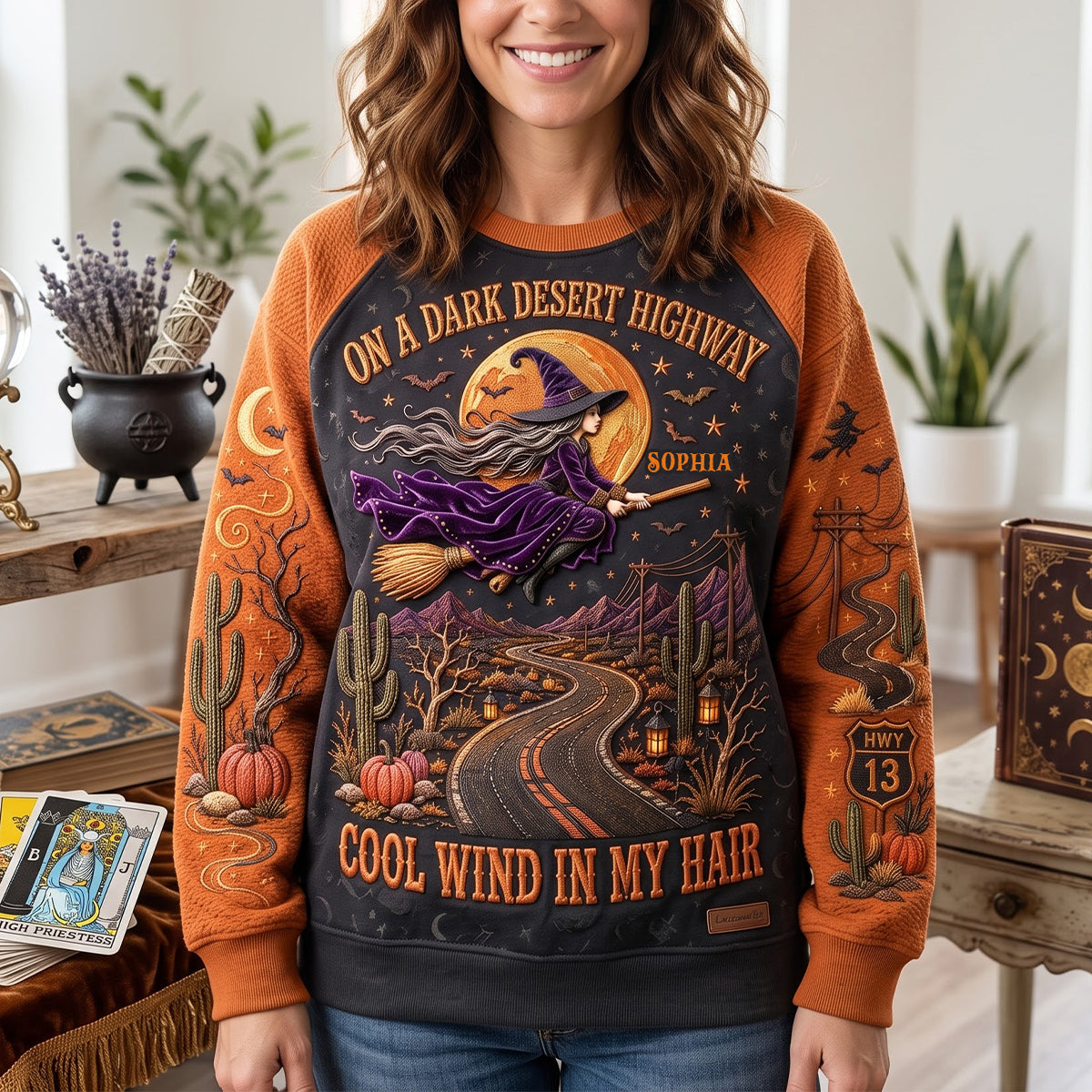 Spooky Autumn Shirt - Personalized Halloween Gifts For Witch Lovers 05patn150826