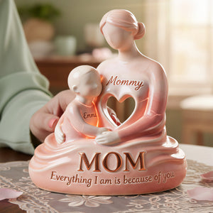Loving Nurturing Mom Plaque - Personalized Gifts For Moms 02QHTA270226