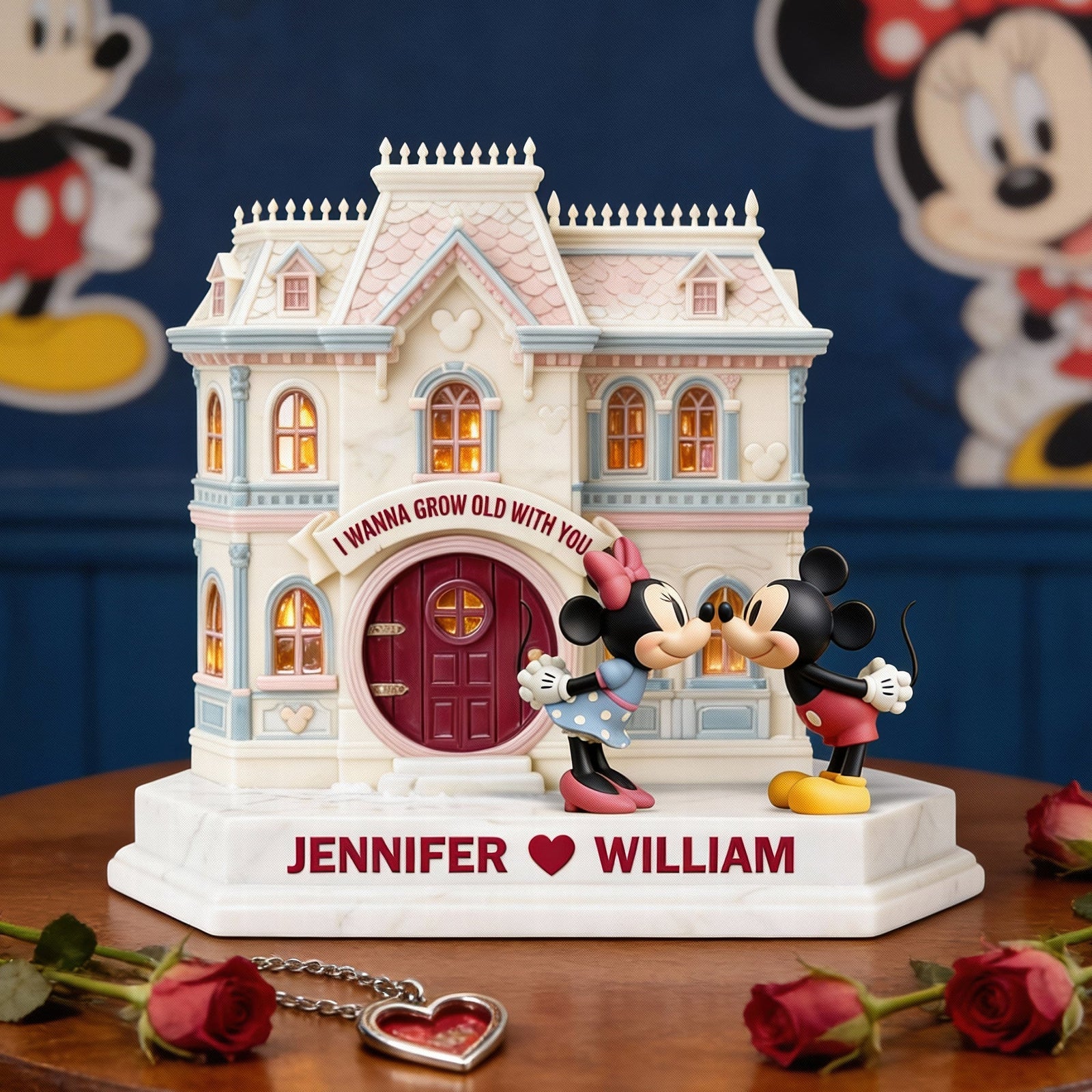 Forever Home Acrylic Plaque - Personalized Gifts For Couple 03TOQN271225