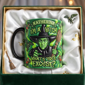 Magical Green Character Magic Mug - Personalized Gifts 02hudh100926