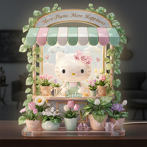 Happy Garden Light Box Personalized Gifts For Gardeners 02PADT171225