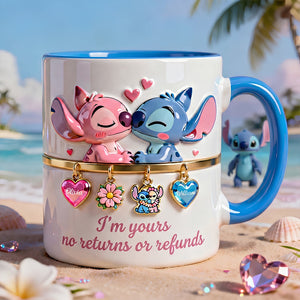 Kissing Couple Mug Personalized Gifts For Couple 02TGDT191225