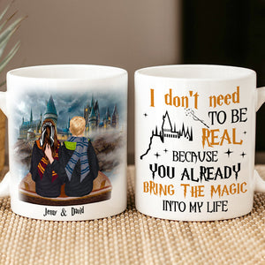 Magic Of Love Mug Personalized Gifts For Couple 02HUTN230525