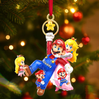 Family Ornament - Personalized Gifts For Family Christmas Ornament 03QHMG250925
