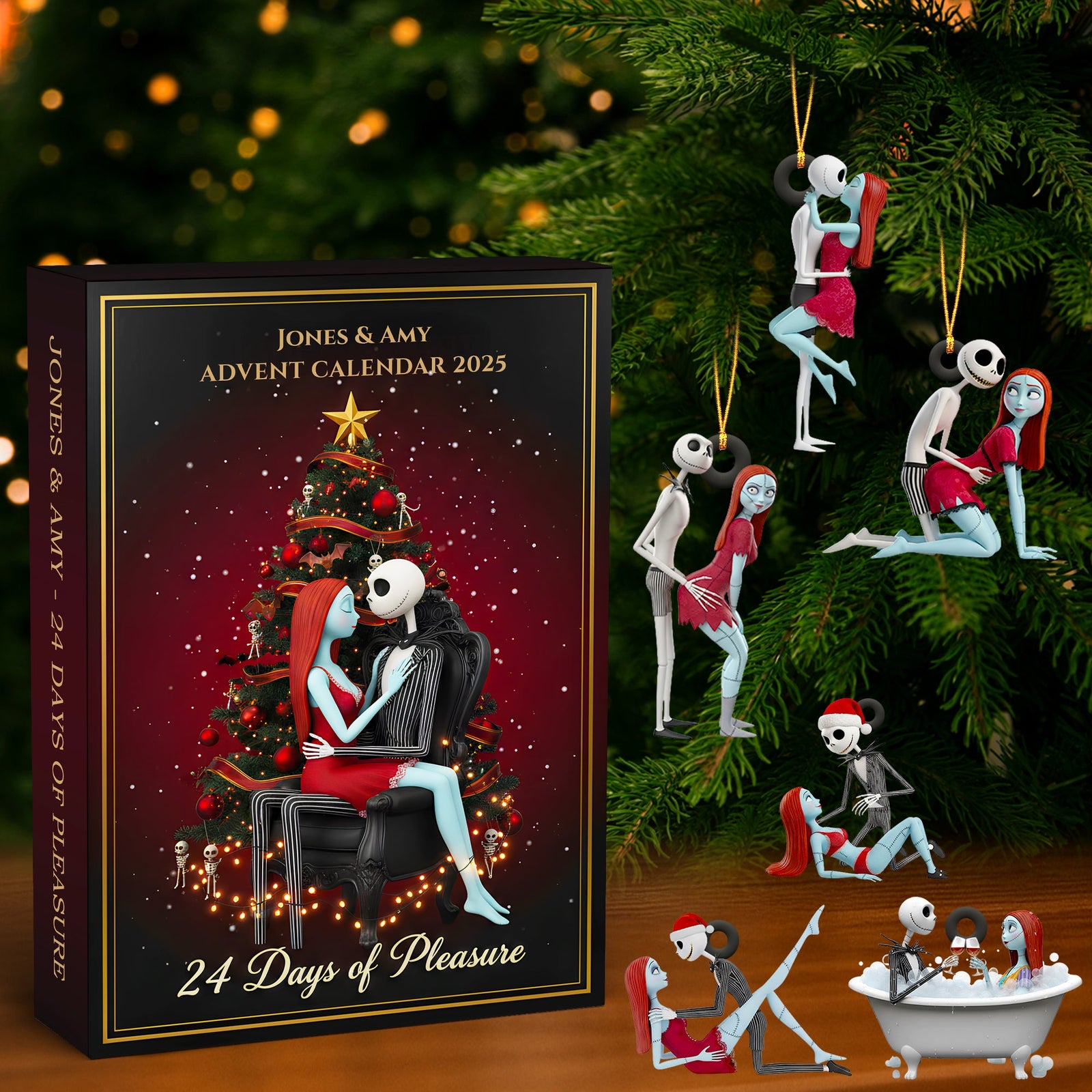 Love & Mischief Christmas Advent Calendar Blind Box Personalized Gifts For Couple 02NADT161025