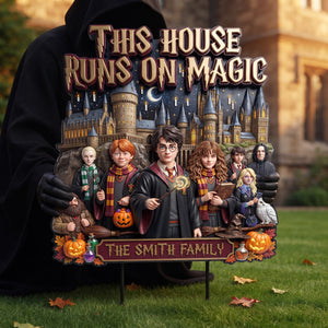 Whimsical Fantasy Yard Sign - Personalized Halloween Gifts 04tylu070826