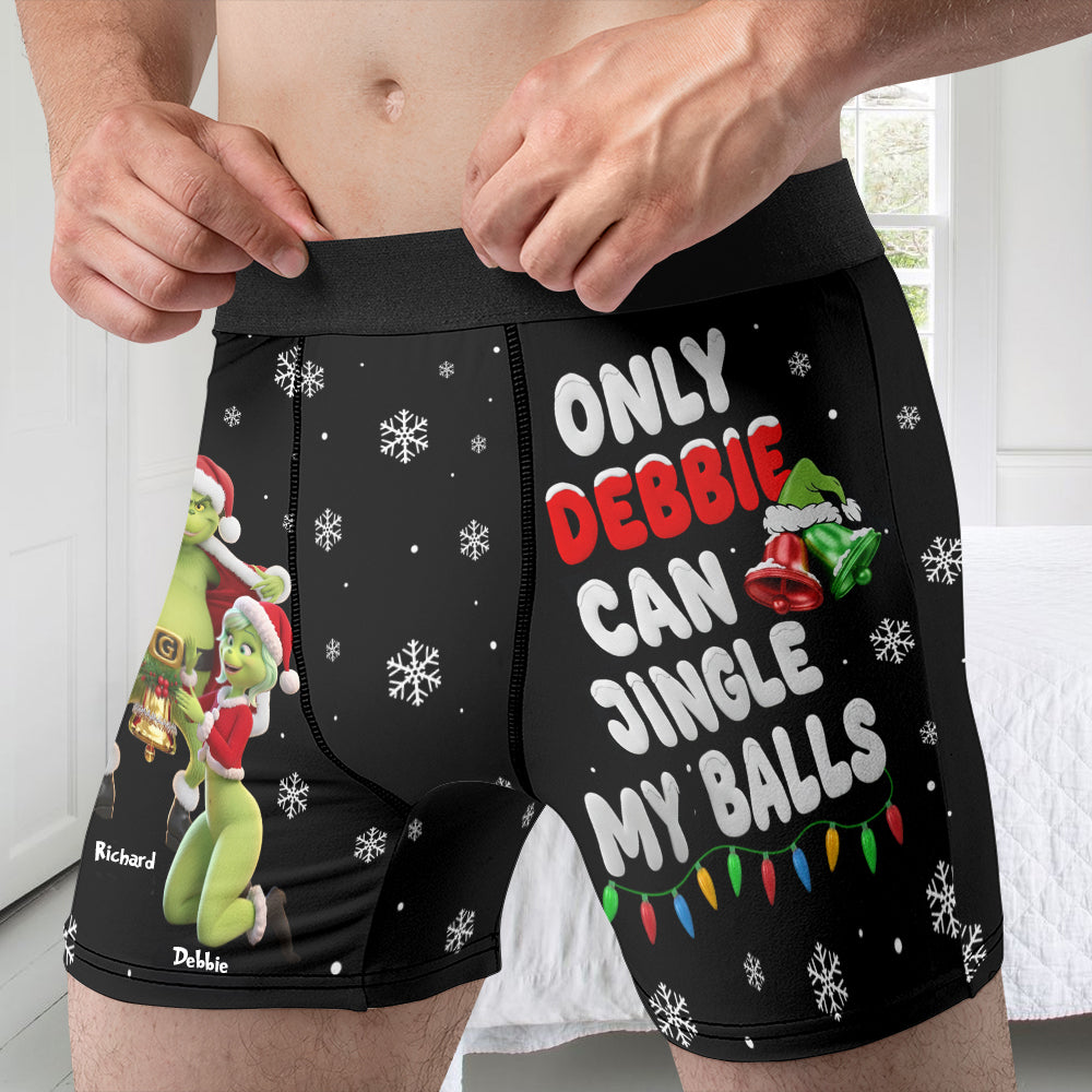 Naughty Couple Men's Boxers - Personalized Christmas Gifts For Him 03ohqn150925