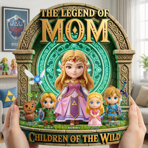 The Legend Of Mom Acrylic Plaque - Personalized Mother's Day Gifts 01NAQN280326