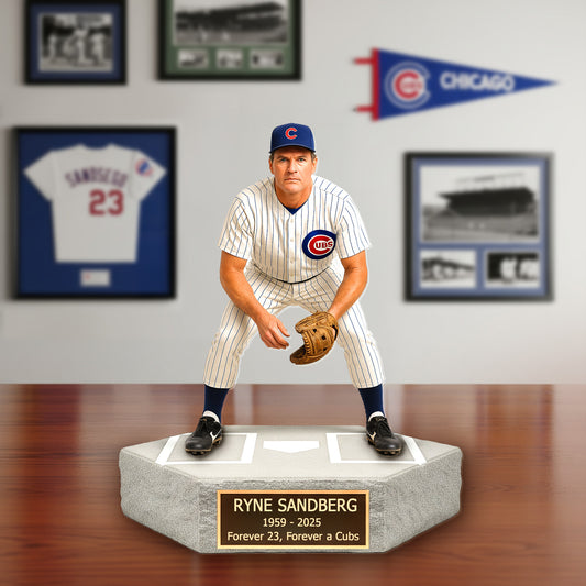 Ryne Sandberg 1959 –2025 Memorial Edition Acrylic Plaque 02NAMG310725