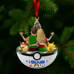 Couple I Choose You Ornament - Personalized Gifts For Couple 03ohlu071025