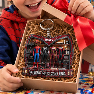 Masked Hero Collection Keychain - Personalized Gifts For Kids 05todt040826