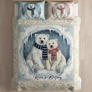 Couple Personalized Quilt Bedding Set Special Line 07HYDT011125