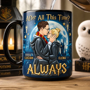 Fantasy Wizard Couple Magic Coffee Mug - Personalized Gifts For Couple 02hudt300526