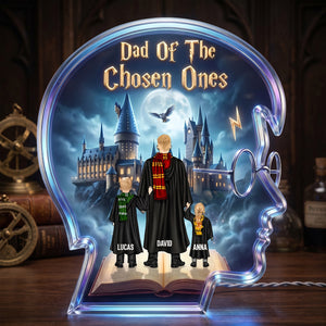 Dad Of The Chosen Ones Acrylic Light Box - Personalized Gifts For Dad 03natn110526