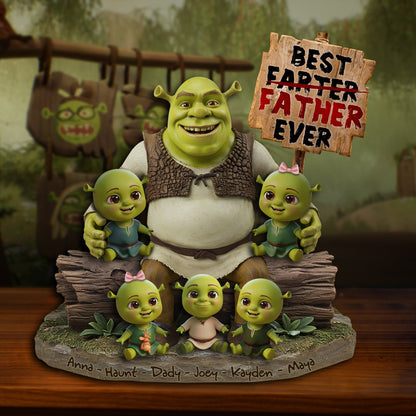 Best Farter Father Plaque - Personalized Gifts For Dad 04QHLU180425-Homacus
