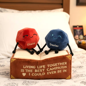 Fantasy Couple Custom Shape Pillow, Personalized GIfts For Game Nerd 04QHMG141125