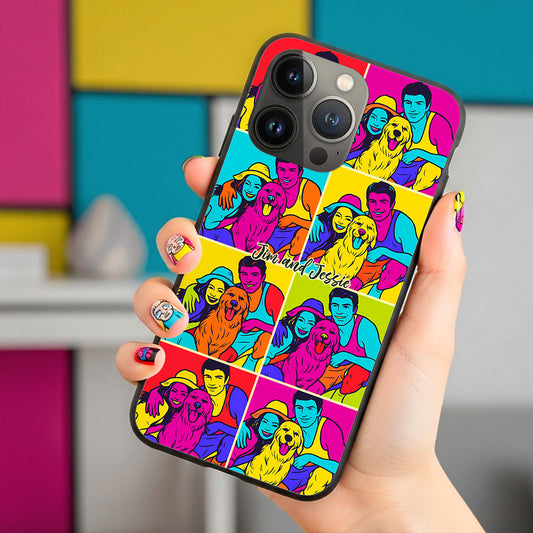 Couple Art Phone Case Personalized Gifts For Couple 02NATA230825
