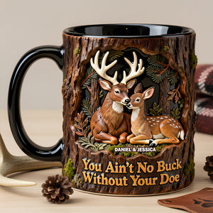 Deer Hunting Couple Mug - Personalized Gifts For Couple 03NADT130126