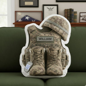 Honoring Heroes Pillow Personalized Gifts for Veterans 09OHLU151125