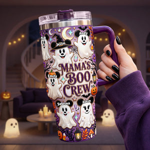 Mama's Boo Crew 40oz Tumbler - Personalized Gifts For Mothers 03pata070826