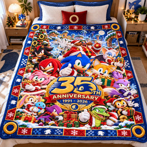 35th Anniversary Blanket - Personalized Gifts 01ttlu081026