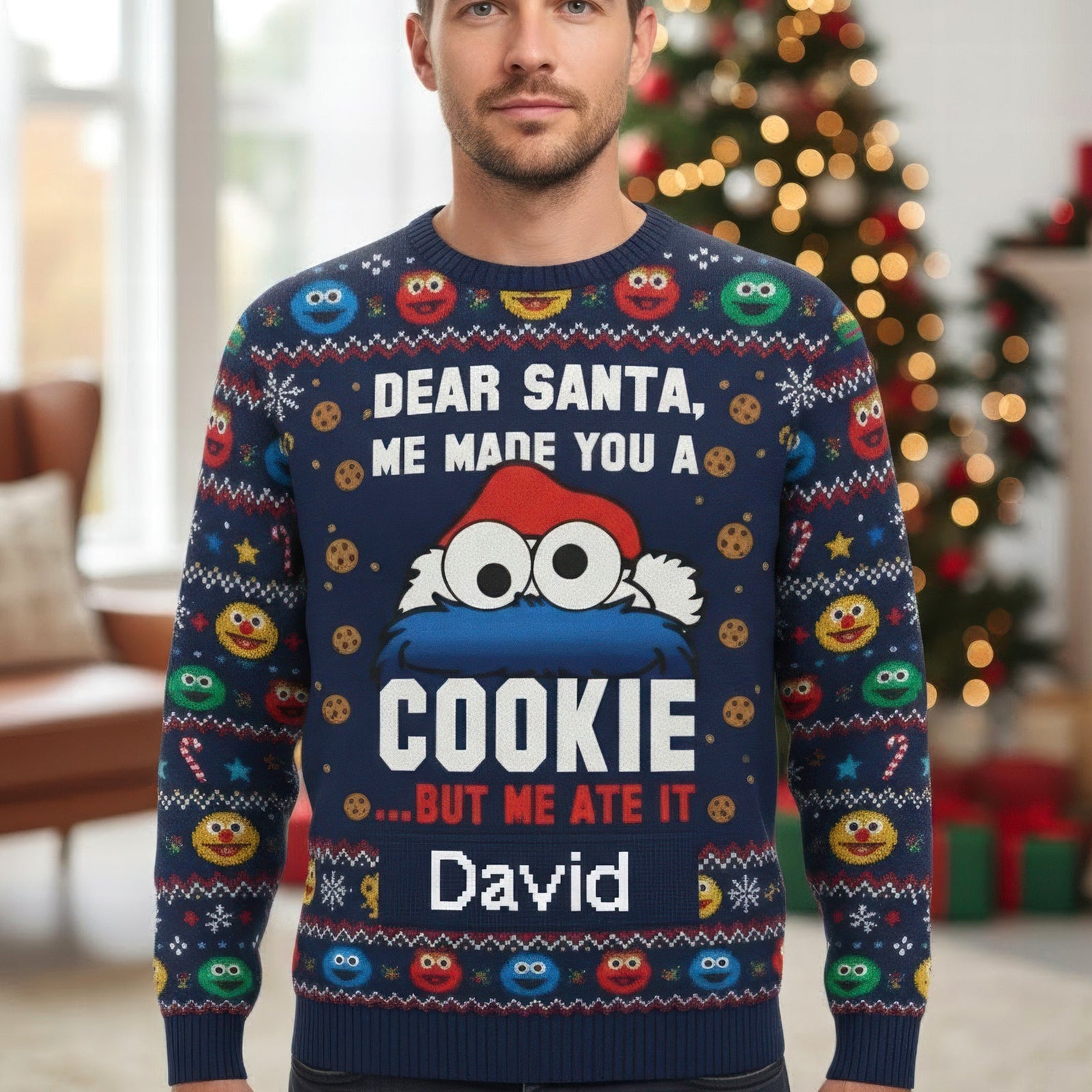 Dear Santa Funny Ugly Sweater – Personalized Christmas Gifts 02kiqn171125