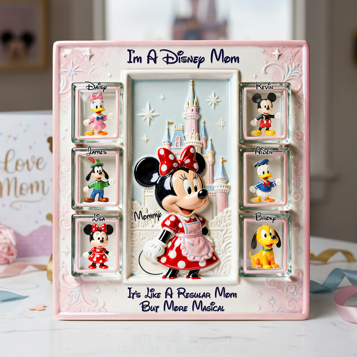 Best Mom Ever Acrylic Plaque - Personalized Gifts For Mom 02KITA090226