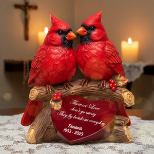 Cardinal Acrylic Plaque - Personalized Memorial Gifts 01pgmg131125