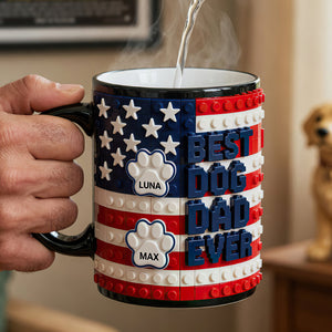 Best Dog Dad Ever Magic Coffee Mug - Personalized Gifts For Dad 02tgdt060526