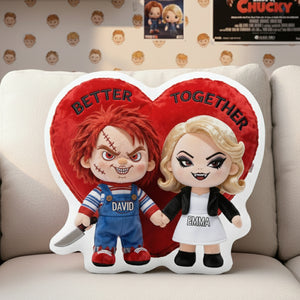 Gothic Doll Couple Pillow - Personalized Gifts For Couples 05OHLU111225