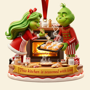 Baking Couple Christmas Ornament – Personalized Gifts For Couple 01paqn241025