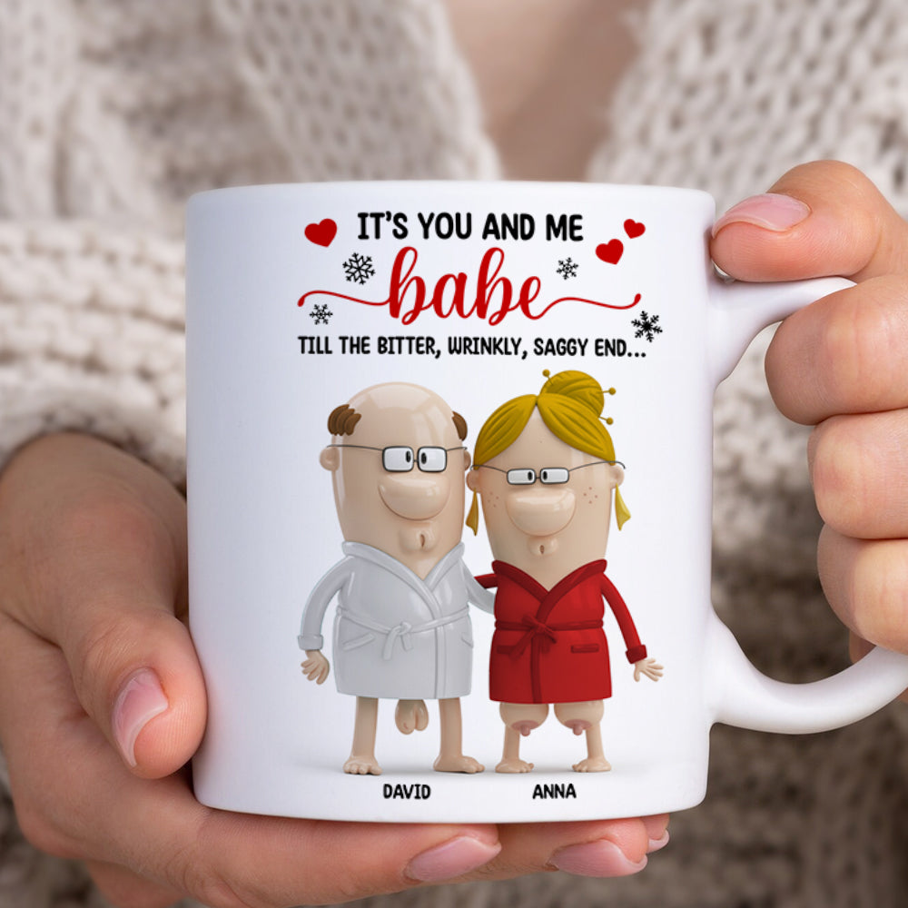 Personalized Funny Christmas Gifts For Old Couple Coffee Mug 05natn241025