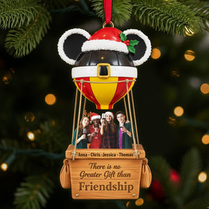 Greatest Friendship Custom Photo Ornament - Personalized Christmas Gifts For Friends 03TGLU240925