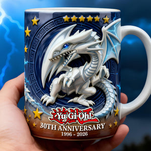 White Dragon 30th Anniversary Mug - Personalized Gift 05NADT120226