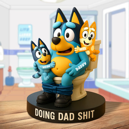 Doing Dad Sh** Plaque - Personalized Gifts For Dad 02ohdt100525-Homacus