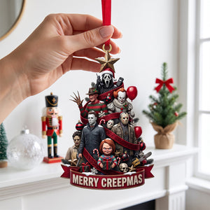 Creepy Crew Halloween Ornament - Personalized Gift For Horror Lovers 01TOTN150826