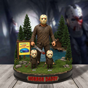 Horror Dad Acrylic Plaque - Personalized Gifts For Father's Day Plaque 031QHTN050525-Homacus