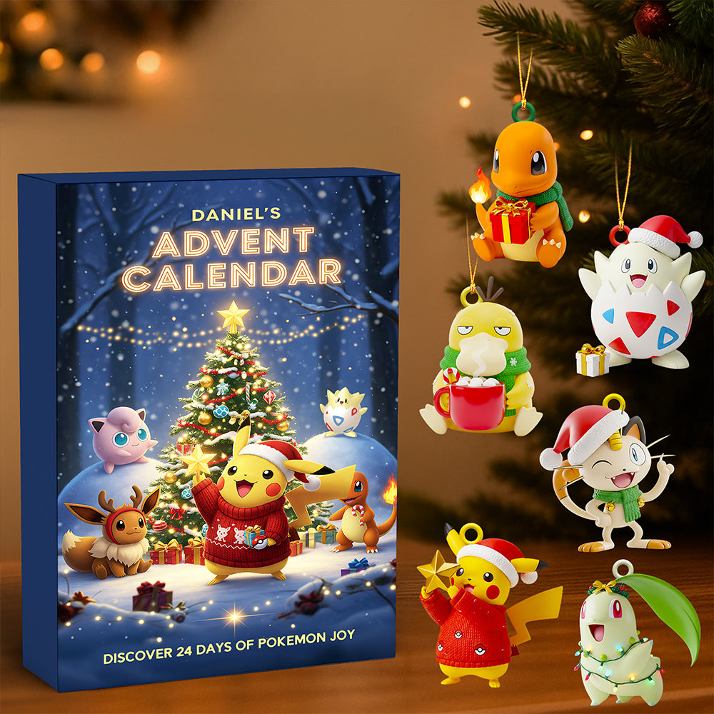 Holiday Fun Advent Calendar Blind Box Personalized Christmas Gifts 02PGDT301025