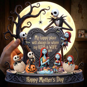 Best Mom Ever Acrylic Light Box - Personalized Gifts For Mother's Day 01PADT140326